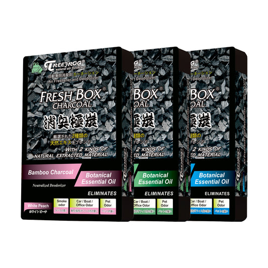 Treefrog Fresh Box Charcoal (30-Ct Carton)